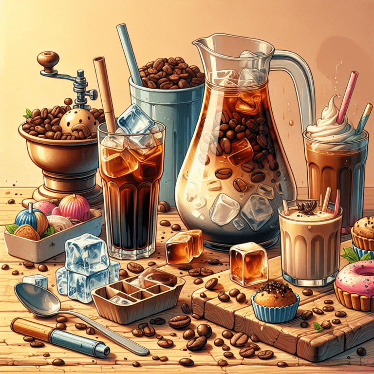 Cold Summer Treats: Homemade Iced Coffee Recipes