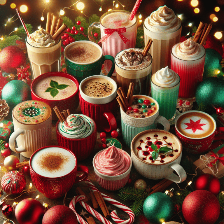 Festive Delights: Seasonal Coffee Drink Recipes