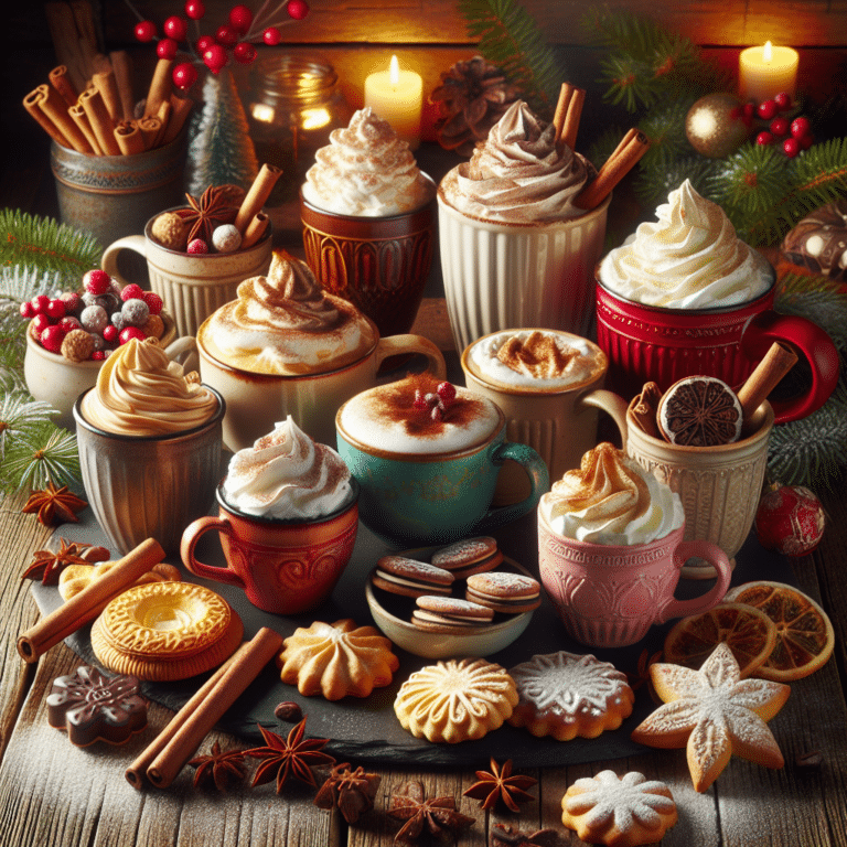 Festive Delights: Seasonal Coffee Drink Recipes
