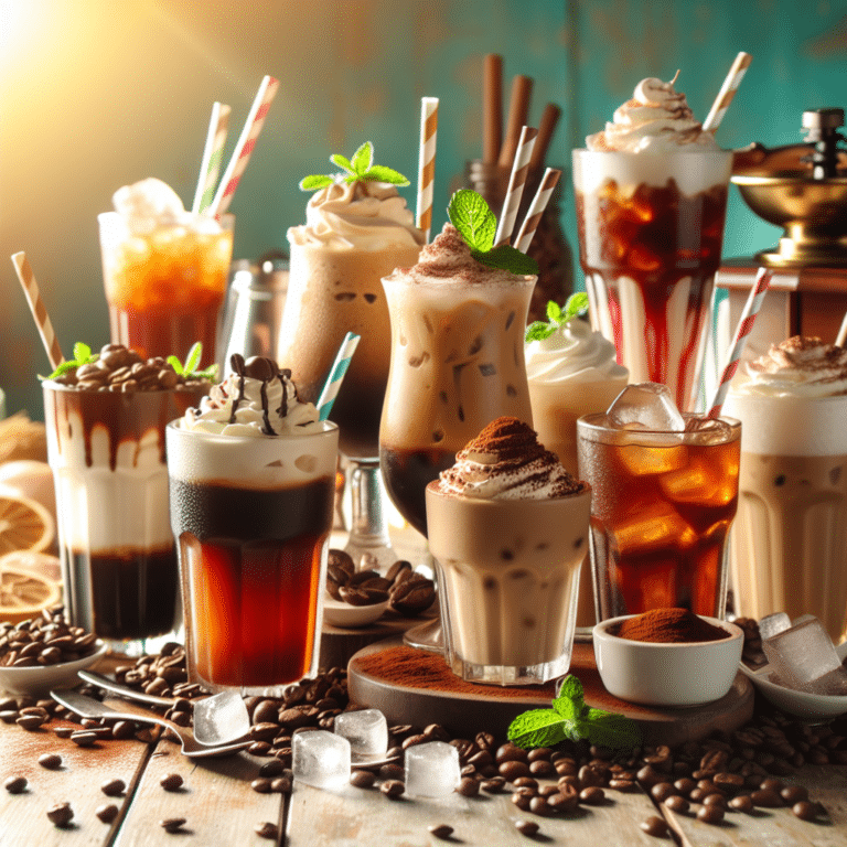 Cold Summer Treats: Homemade Iced Coffee Recipes