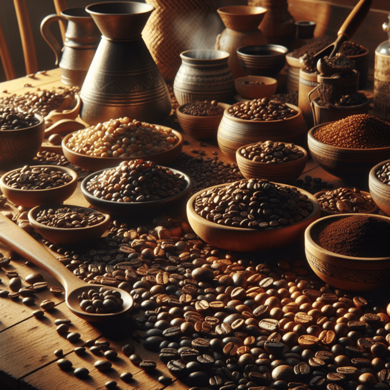 Rare and Exotic Ethical Coffee Beans.